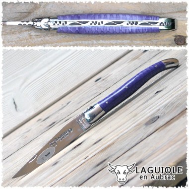 Laguiole Juma lilla 12 cm 2T - En Aubrac