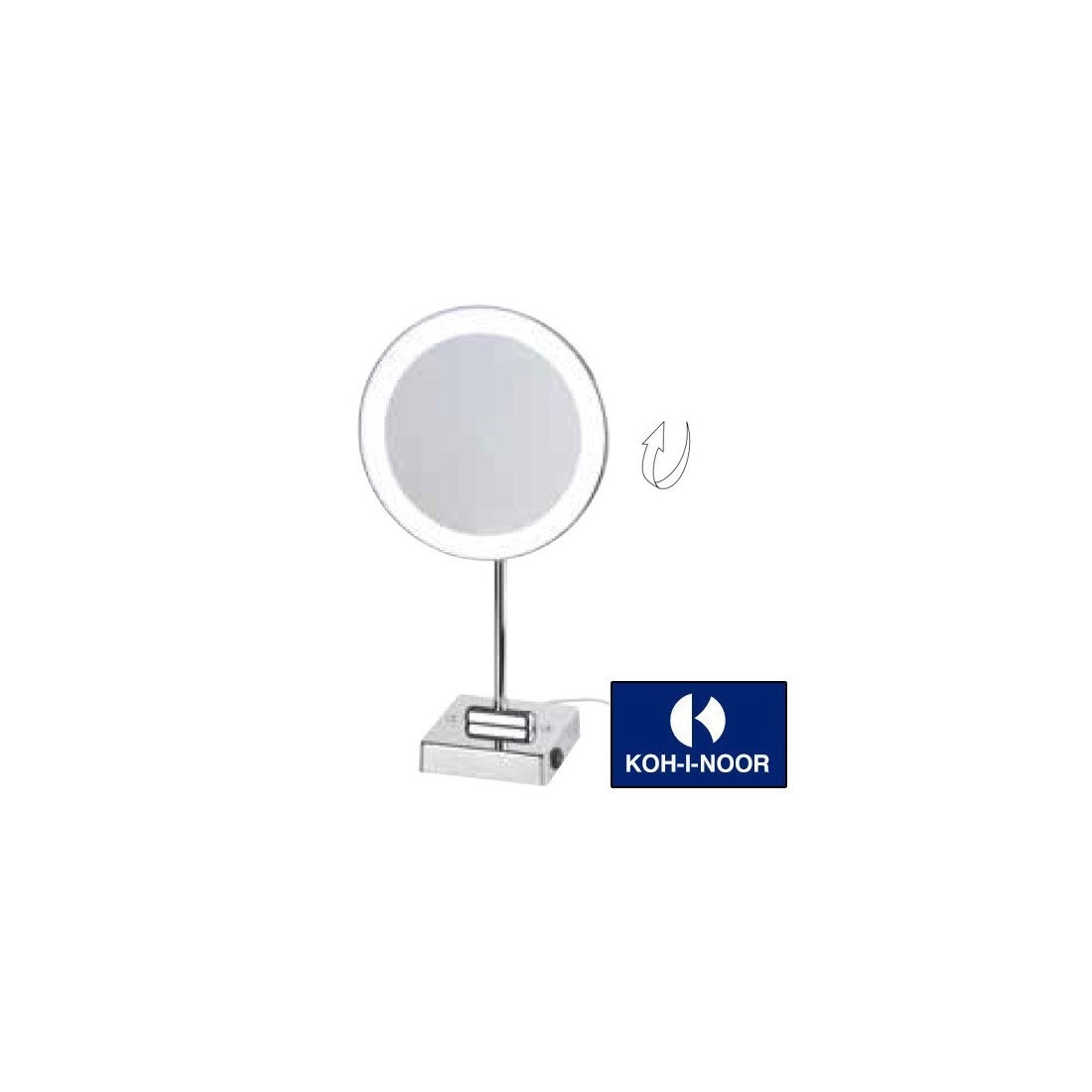 Specchio Ingranditore, Koh-i-noor, Serie Discolo Led, Modello C37/1, c